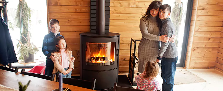 Morso Cast Iron Fireplace Insert Installation in Pueblo, Colorado