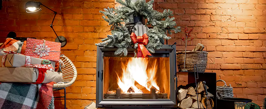 Travis Industries Linear Gas Fireplace Installation in Pueblo, Colorado